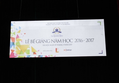 Lễ bế giảng năm học 2016-2017