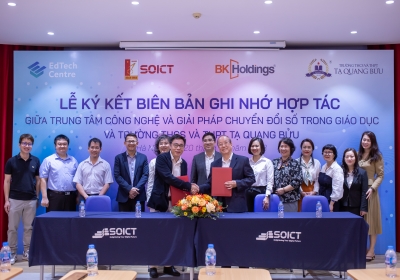 Đẩy mạnh chuyển đổi số, tăng cường kỹ năng công nghệ và cơ hội hướng nghiệp ngành EdTech cho học sinh Tạ Quang Bửu