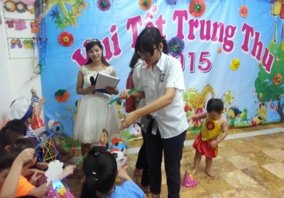 TQBer vui Trung thu 2015 cùng trường Mầm non Ánh sao mai
