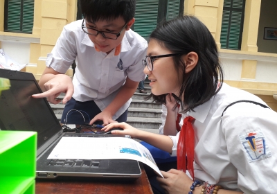 Trải nghiệm sáng tạo trong Ngày hội STEM