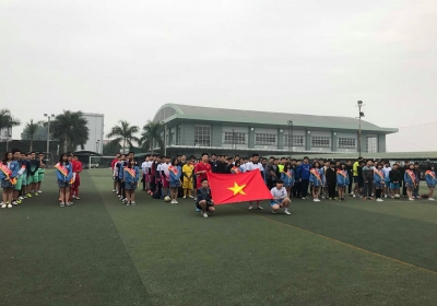 Sôi động lễ khai mạc giải bóng đá TQB Champions Cup