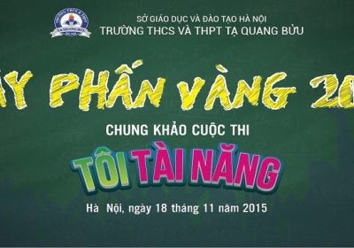 Phát động Cuộc thi "Tôi tài năng 2015"