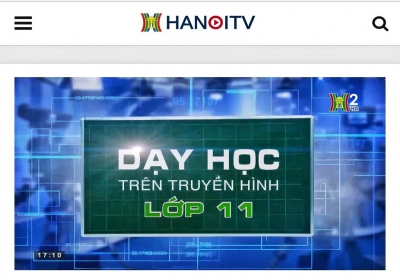 Học trên truyền hình với Đài Phát thanh và Truyền hình Hà Nội tuần từ 13/4/2020 đến 18/04/2020