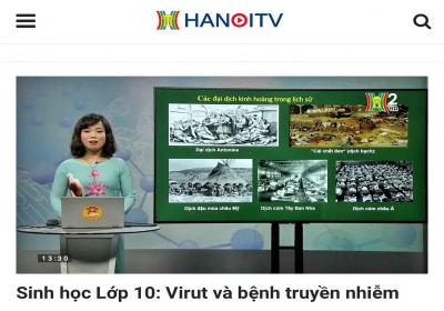 Học trên truyền hình với Đài Phát thanh và Truyền hình Hà Nội tuần từ 20/4/2020 đến 25/04/2020