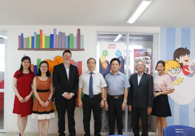 Chuyến thăm và làm việc của trường Forest Hill College (Úc) tại Trường THCS và THPT Tạ Quang Bửu