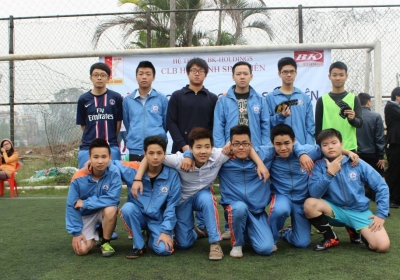Tổng kết giải Bóng đá Học sinh Tạ Quang Bửu năm học 2014 - 2015