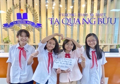 Cùng UNICEF cảm ơn thầy cô với học trường nhà trường