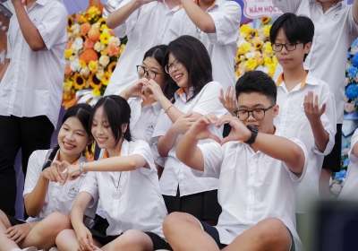 Khai giảng năm học thứ 12 dưới mái trường Tạ Quang Bửu