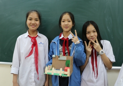 TQBers háo hức với dự án "Thiết kế thiết bị chống trộm"