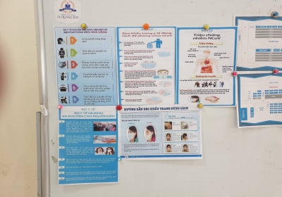 Trường THCS và THPT Tạ Quang Bửu tiến hành tổng vệ sinh, khử trùng trường học để phòng chống dịch bệnh viêm phổi cấp do chủng mới của virut Corona (nCoV) gây ra.