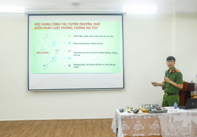 Tuyên truyền pháp luật phòng chống ma túy trên địa bàn quận Hai Bà Trưng