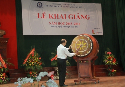 Khai giảng năm học 2015-2016: Bay cao những ước mơ