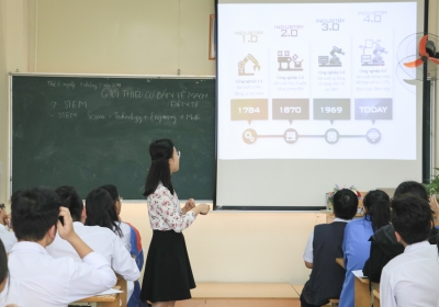 STEM - Công nghệ cao "CHẠM oooo" đến khối THPT