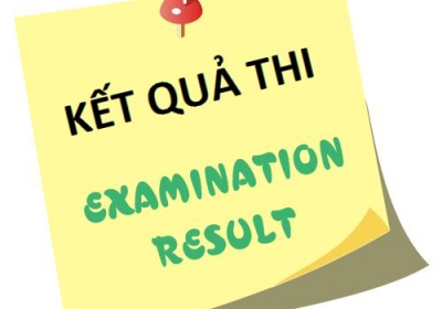 Điểm thi đầu vào lớp Tiếng Anh ngày 14/7/2017