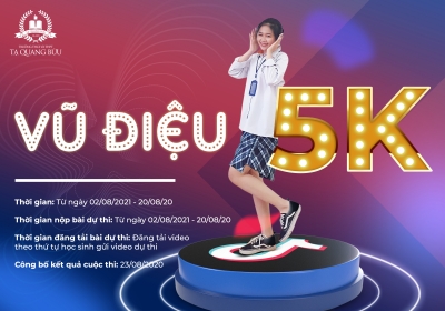 Phát động cuộc thi nhảy “Vũ Điệu 5K”