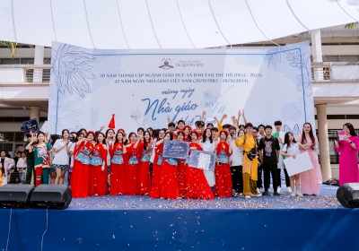 Hội diễn văn học chào mừng Ngày Nhà giáo Việt Nam 20/11