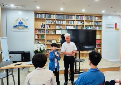 Đào tạo dành riêng từ Inter Edu cho học sinh Tạ Quang Bửu tham gia Imagine Cup Junior 2024